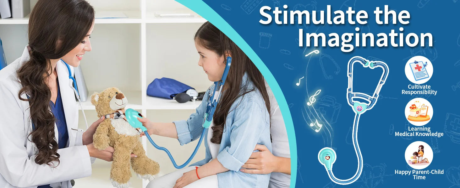 Doctor/Nurse Pretend Play Educational Set with Accessories