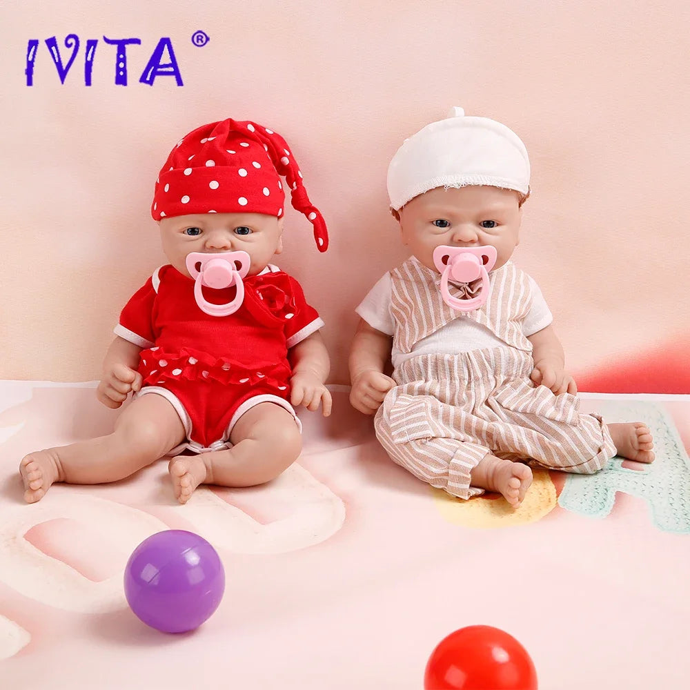 Reborn Realistic Lifelike Newborn Baby 100% Full Silicon Dolls - Boy Doll or Girl Doll.