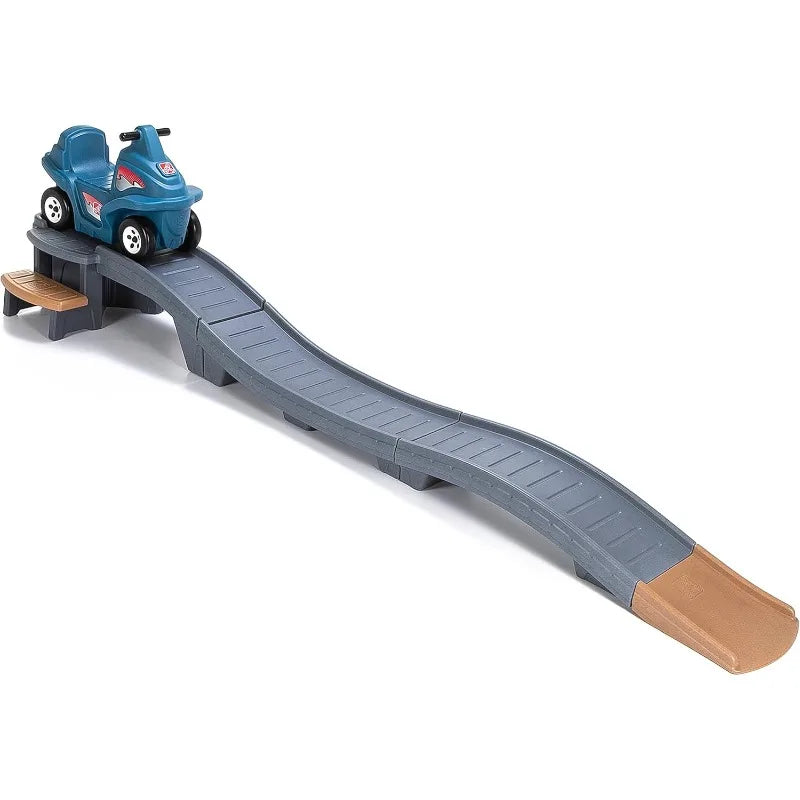 Up & Down Roller Coaster for Kids with a Ride On Push Car - Indoor/Outdoor Playset.