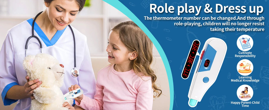 Doctor/Nurse Pretend Play Educational Set with Accessories