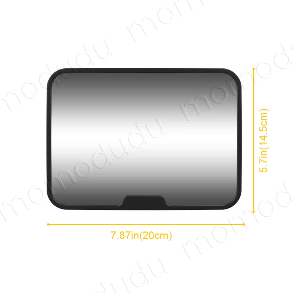 Baby Car Monitor 360° Rotatable Car Seat Facing Mirror with Wide Clear View.