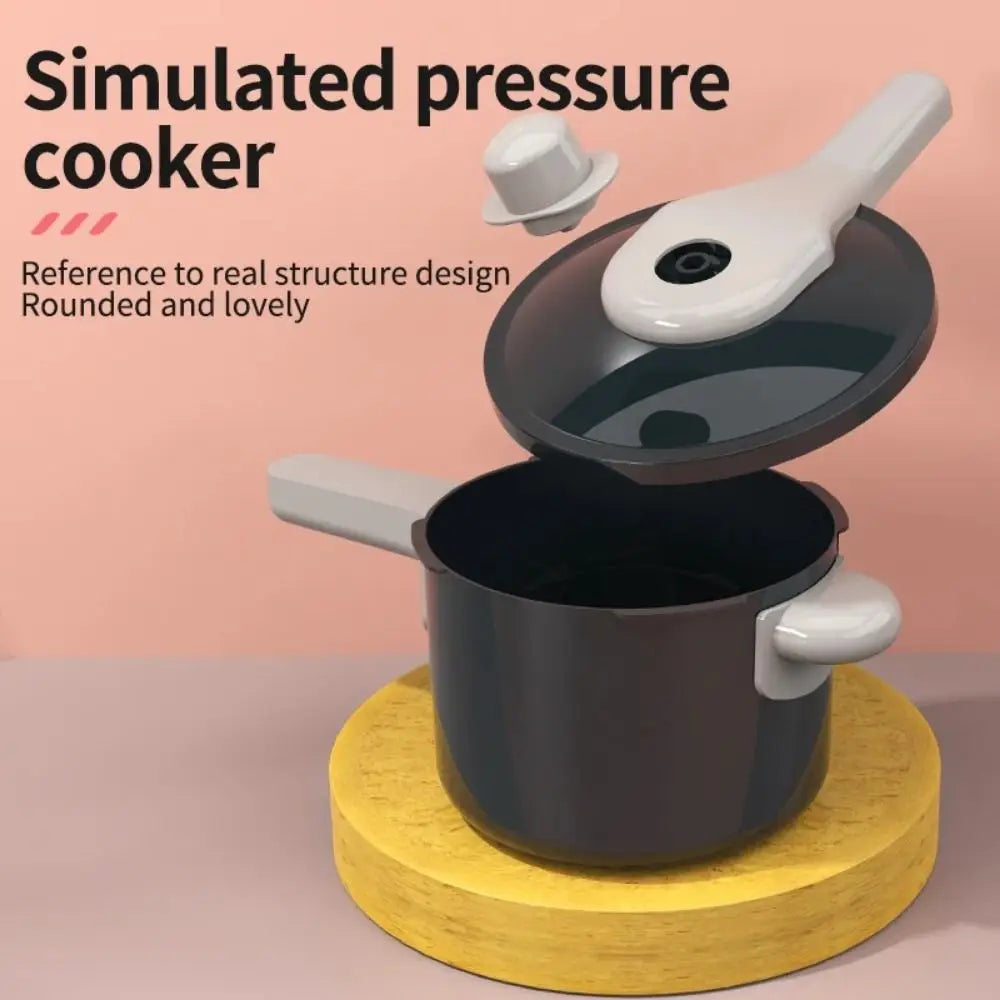 84pcs Pretend Play Kitchen Cooking Accessories Set with Pretend Food, Pots, Utensils and Realistic Sound.