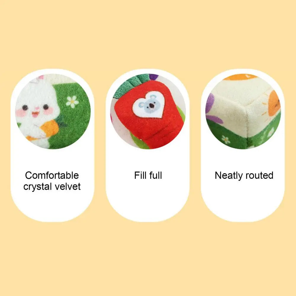 Montessori Plush Stuffed Carrot Harvesting Toy for Toddlers