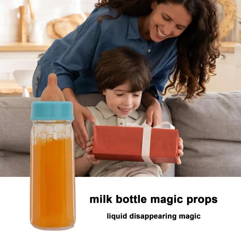Baby Dolls Magic Feeding Bottle with Disappearing Milk or Orange Juice.