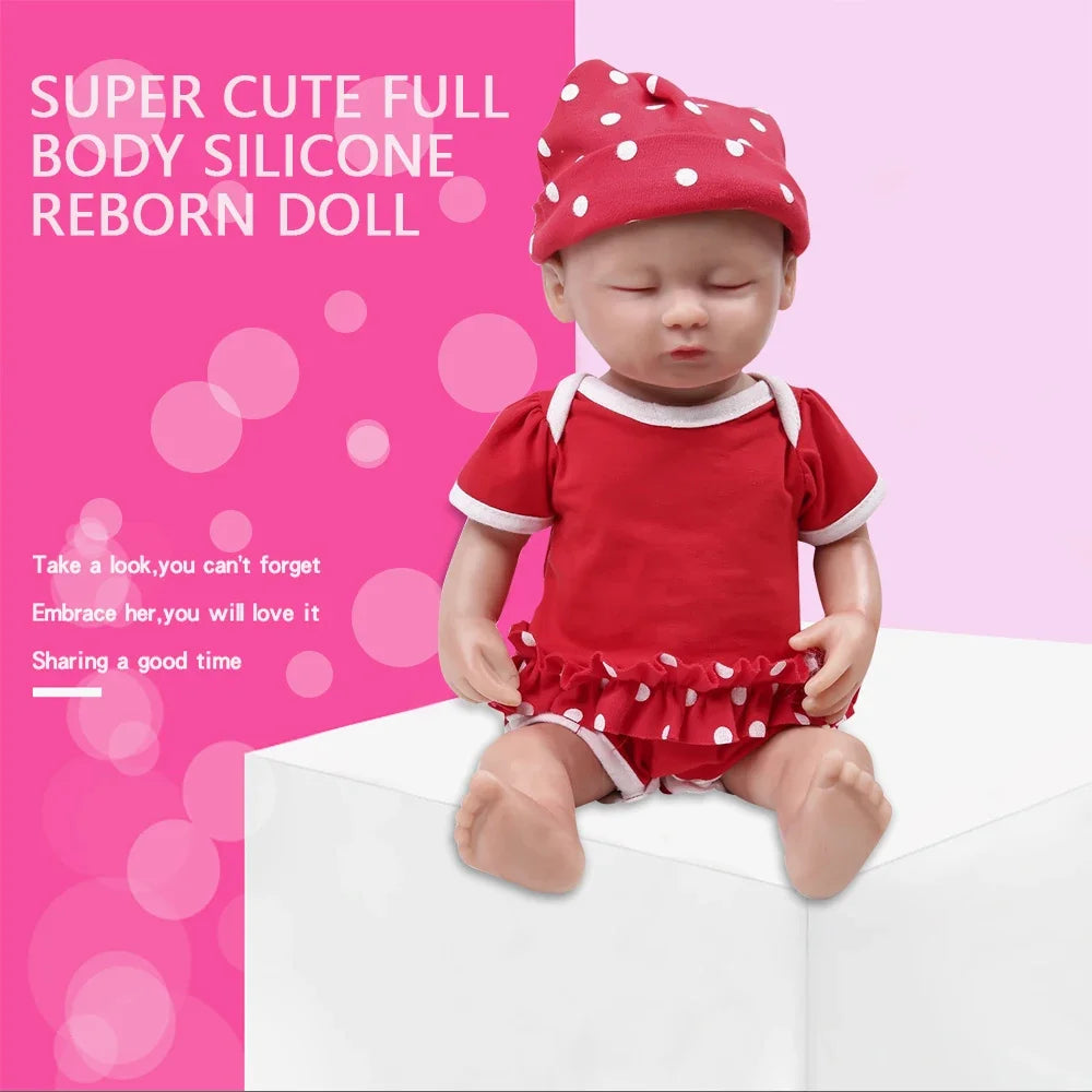 Reborn Realistic Lifelike Newborn Baby 100% Full Silicon Dolls - Boy Doll or Girl Doll.